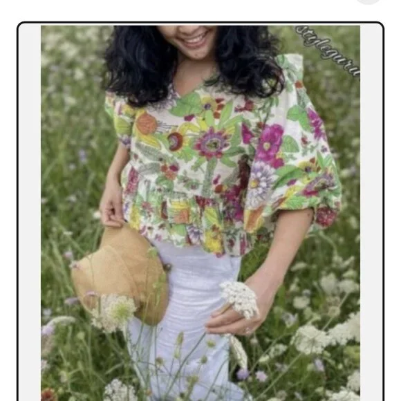 Love The Label Ruffle Reagan Blouse - Picture 8 of 8